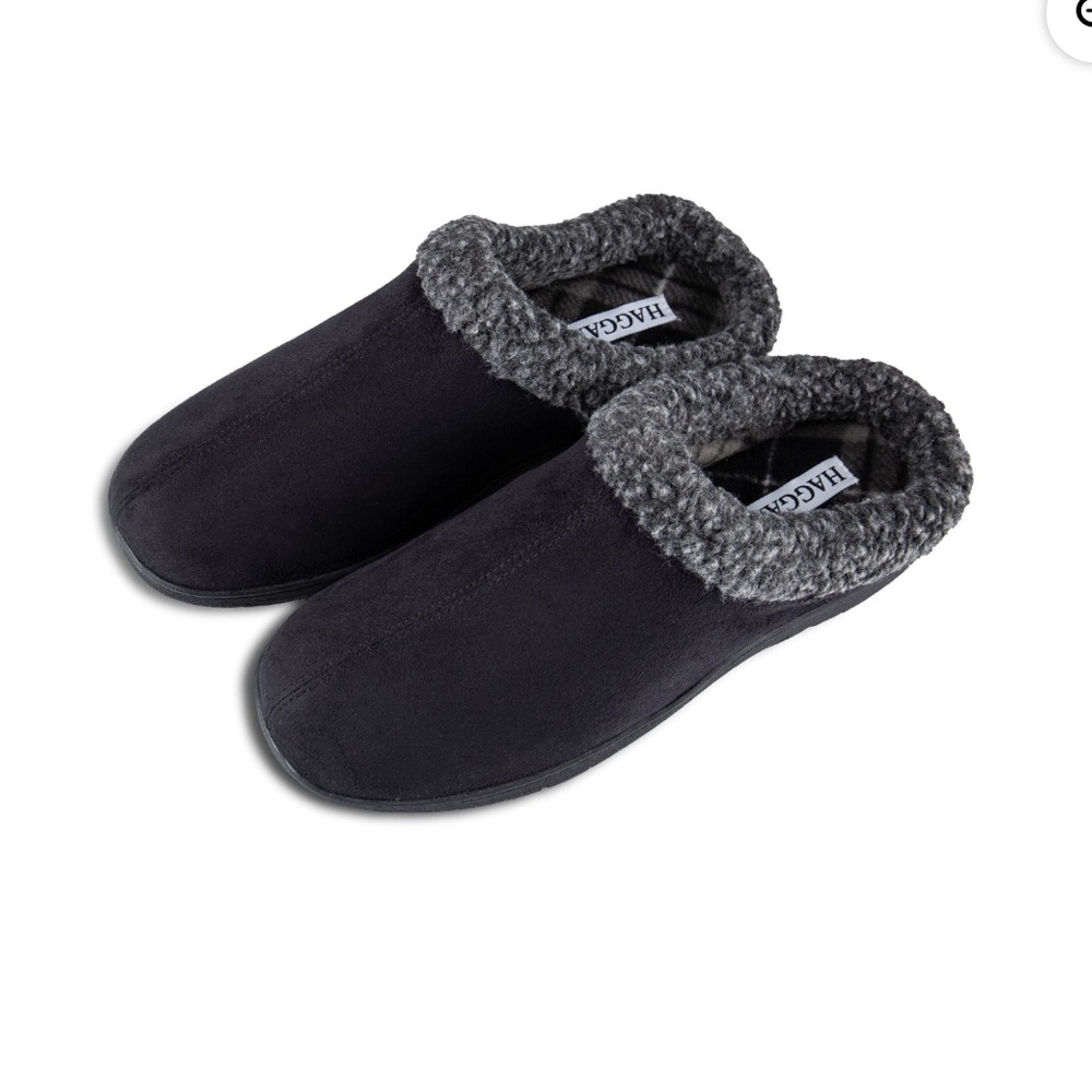Haggar‎ Men's Open Back Memory Foam Padded Clog Slippers SIZE XL (11-12)